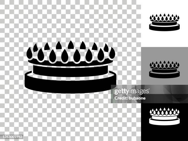 gas stove icon on checkerboard transparent background - gas stove burner stock illustrations