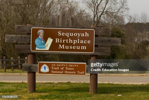 Sequoyah Birthplace Museum in Vonore, Tennessee.