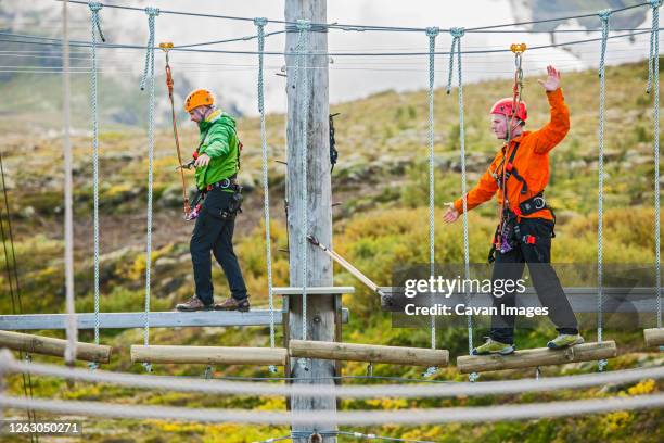 335 High Ropes Course Stock Photos, High-Res Pictures, and Images ...