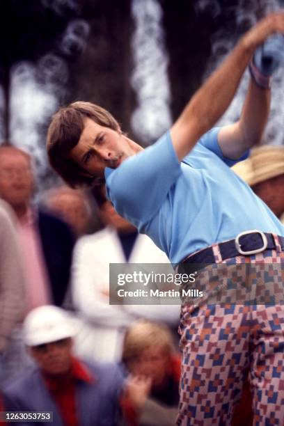 Golfer Forrest Fezler of the United States follows his shot during the 1973 Jackie Gleason Inverrary-National Airlines Classic on February 22, 1973...