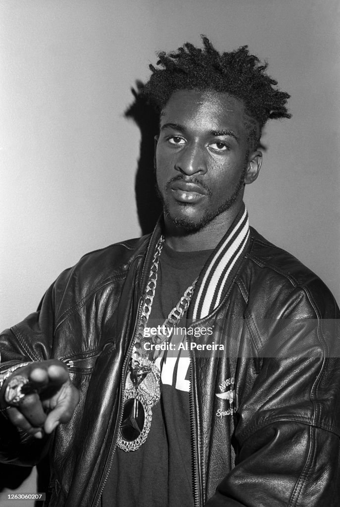 Heavy Set Rappers Rapper Rakim attends Heavy D's 23rd Birthday Party on May 23, 1990 in ...