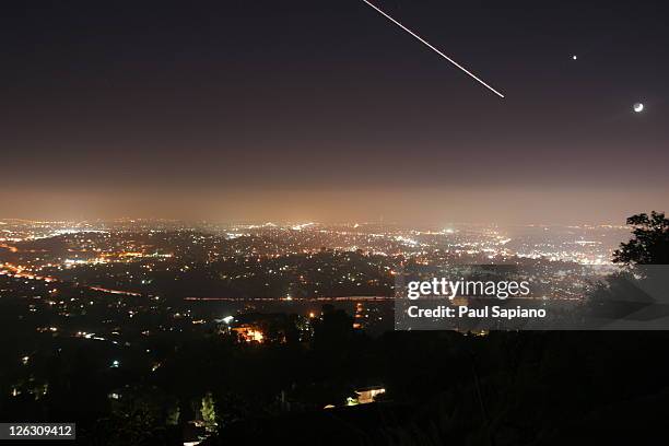 el cajon city at night - el cajon 個照片及圖片檔