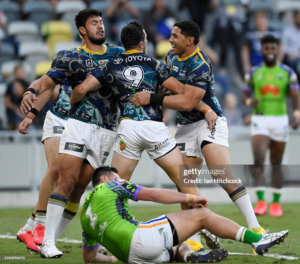 NRL Rd 12 - Cowboys v Raiders