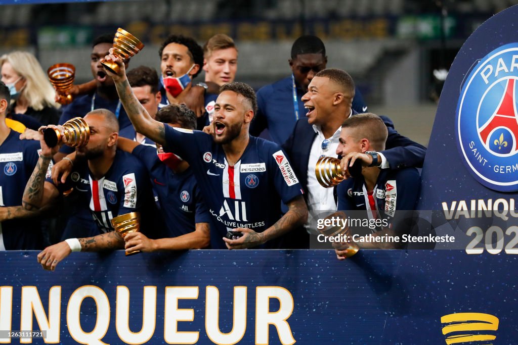 Paris Saint Germain v Olympique Lyonnais - French League Cup (Coupe De La Ligue) - Final