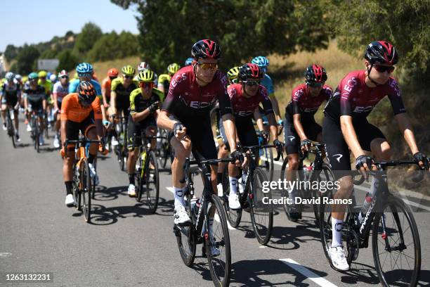 Christian Knees of Germany and Team INEOS / Carlos Rodriguez Cano of Spain and Team INEOS / during the 42nd Vuelta a Burgos 2020, Stage 5 a 158km...