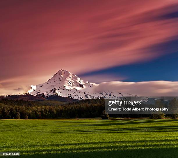 hood river valley oregon - hood river 個照片及圖片檔