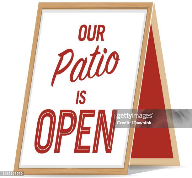 Open Sign A Frame A Frame Sign Photos and Premium High Res Pictures - Getty Images