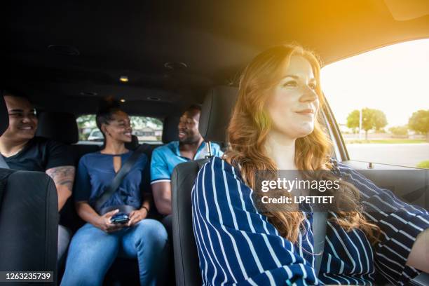 ride sharing - carpool stock-fotos und bilder