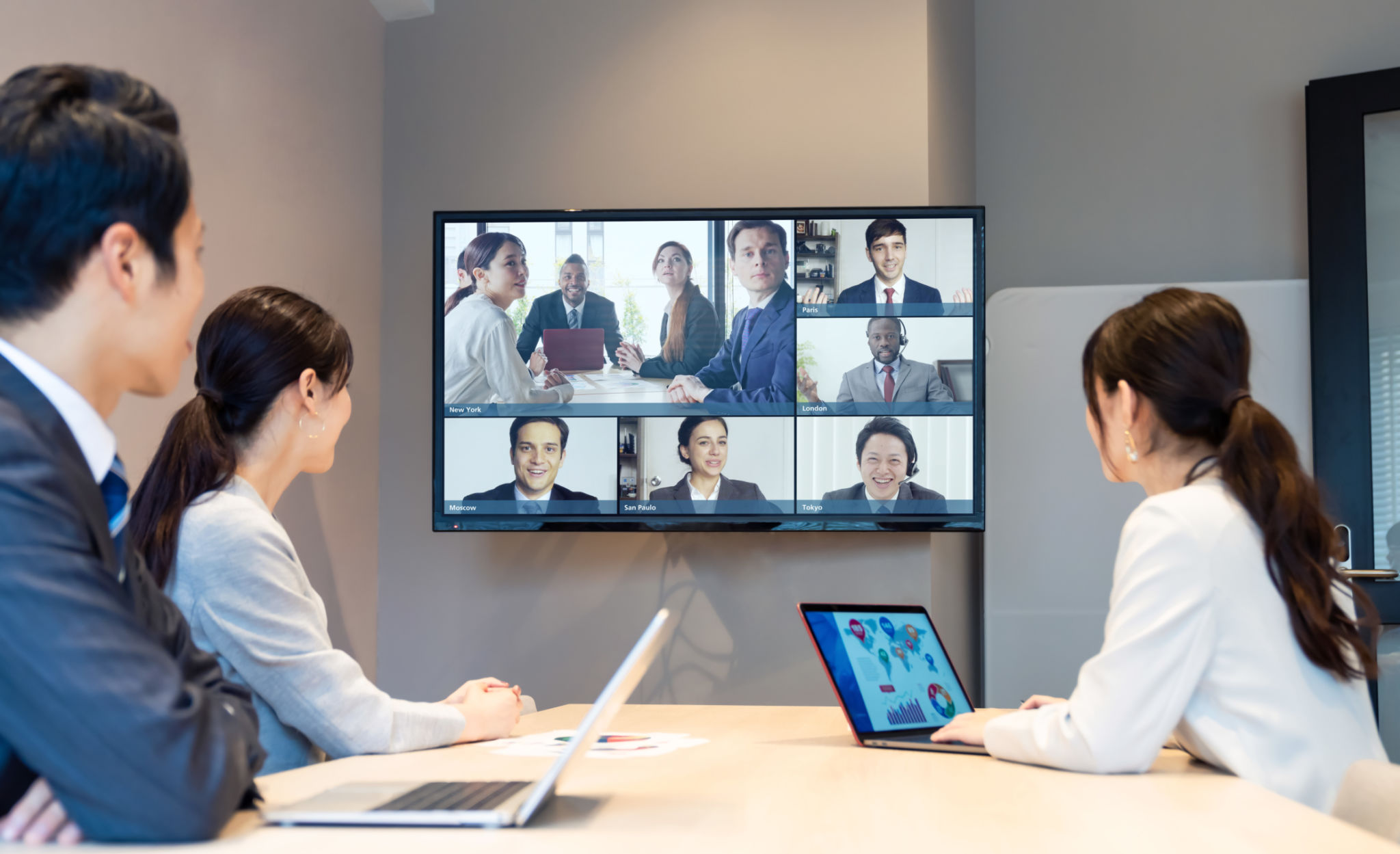 video conference setup
