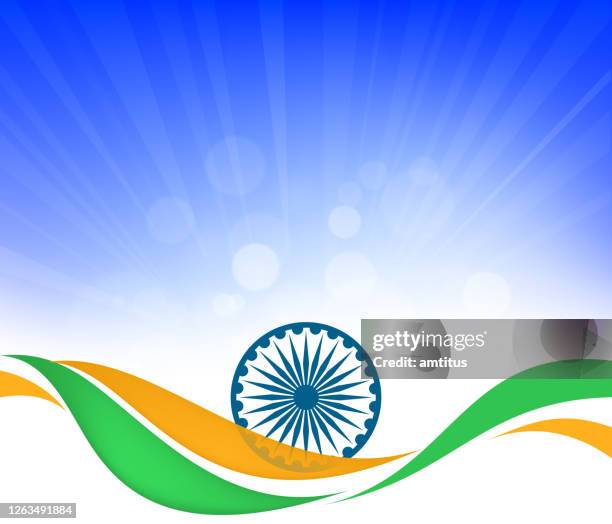 unabhängigkeitstag chakra - indische flagge stock-grafiken, -clipart, -cartoons und -symbole