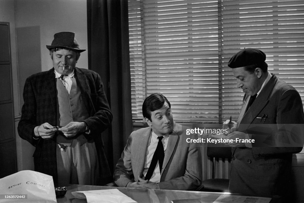 Sur le tournage du film 'Sale temps pour les mouches'