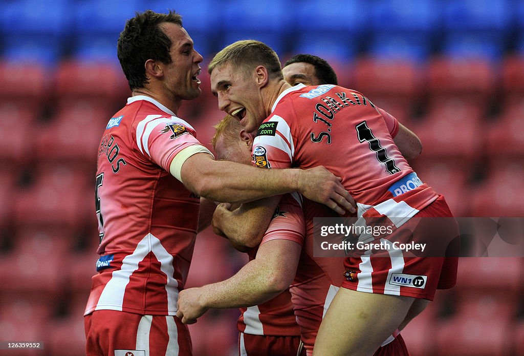 Wigan Warriors v Catalan Dragons - Engage Super League Play Offs