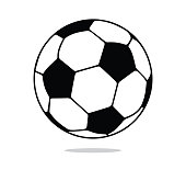 Soccer Ball Symbol, Football Ball Icon