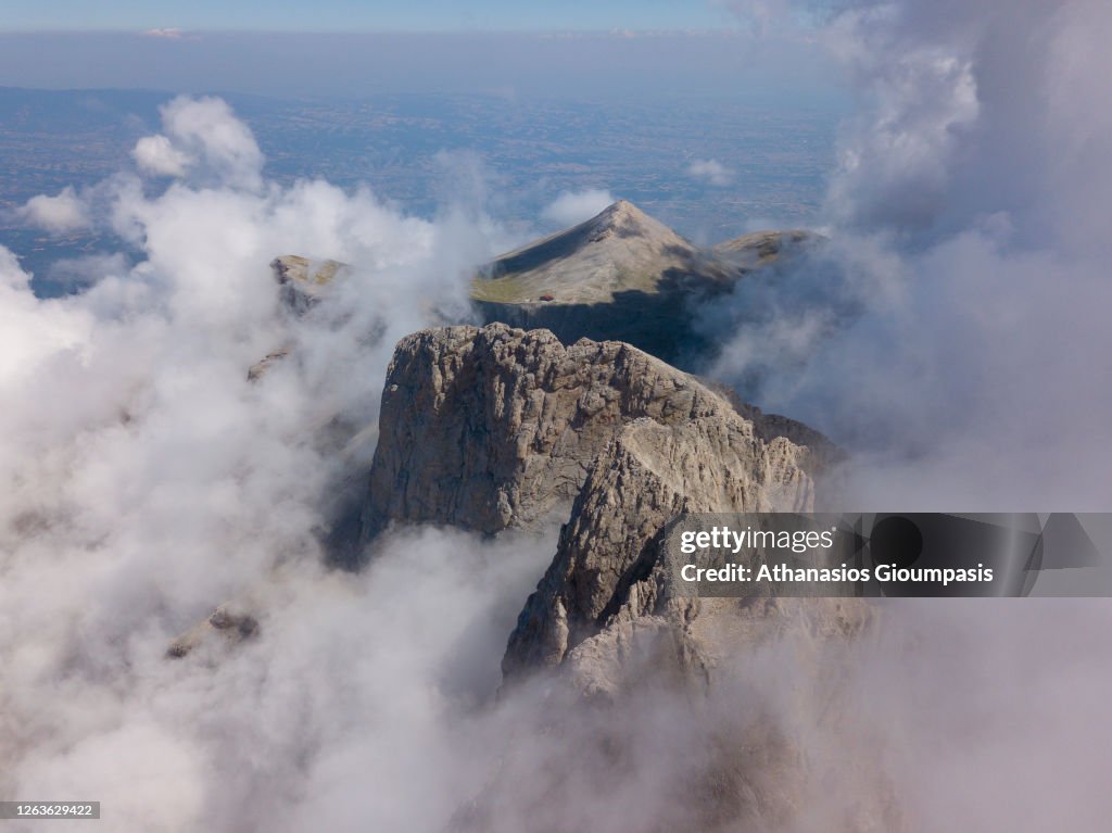 Olympus National Park:Hiking to summit of Mytikas at 2,918 m