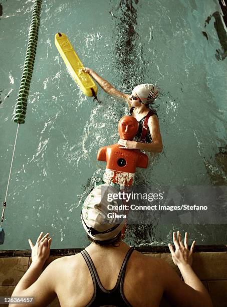 Pool Rescuer 1,001 Pool Rescue Equipment Stock Photos, High-Res Pictures, and Images ...