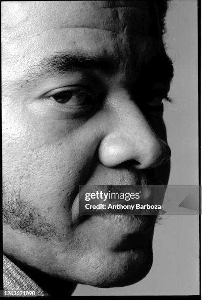 Studio portrait of American Soul and R&B musician Bill Withers , New York, New York, 1971.