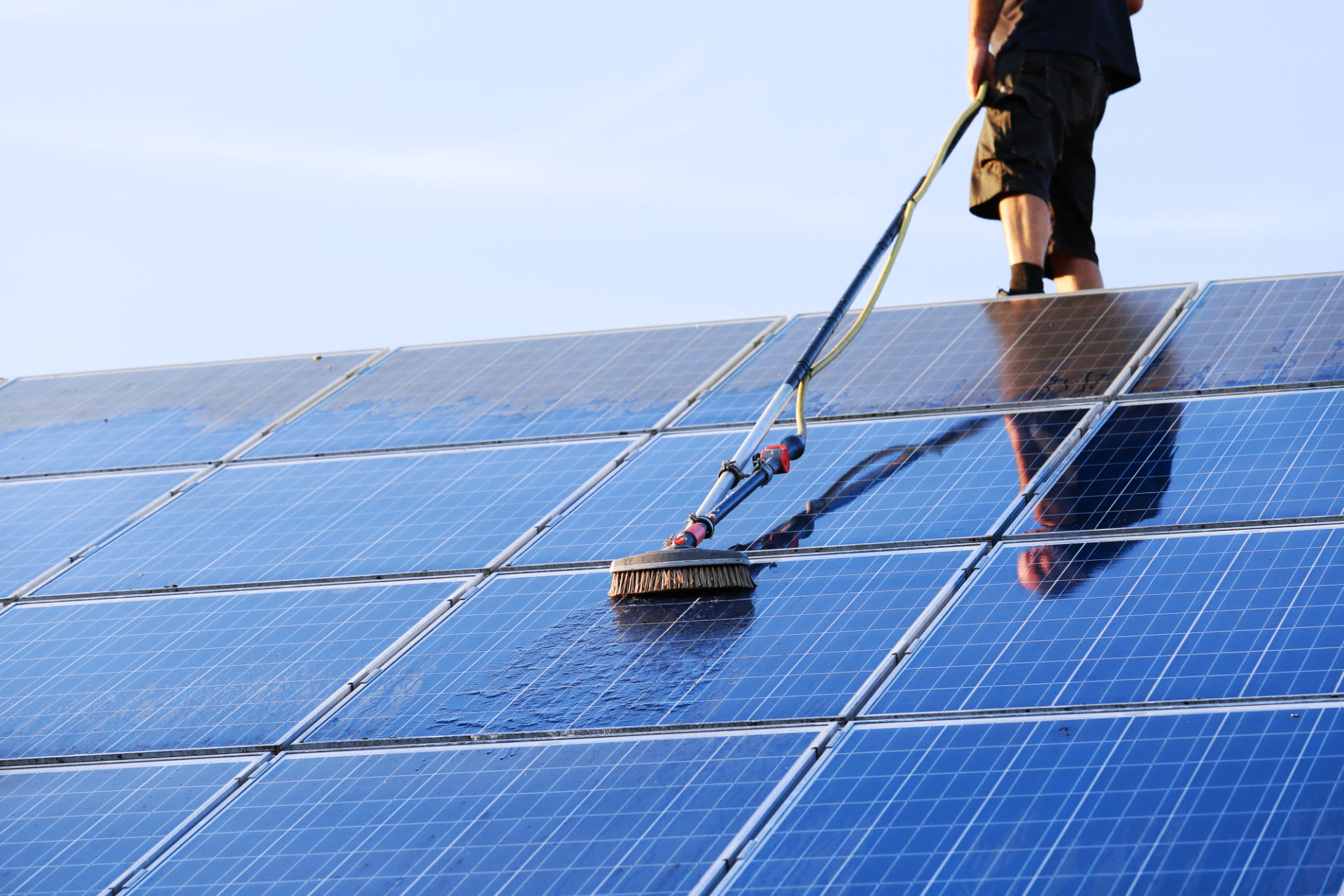 cleaning equipment solar panel