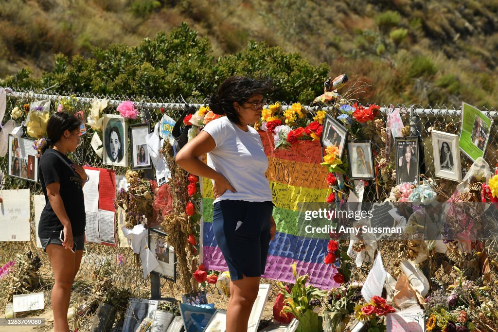 Fans Honor Actress Naya Rivera At Lake Piru In California With Memorial