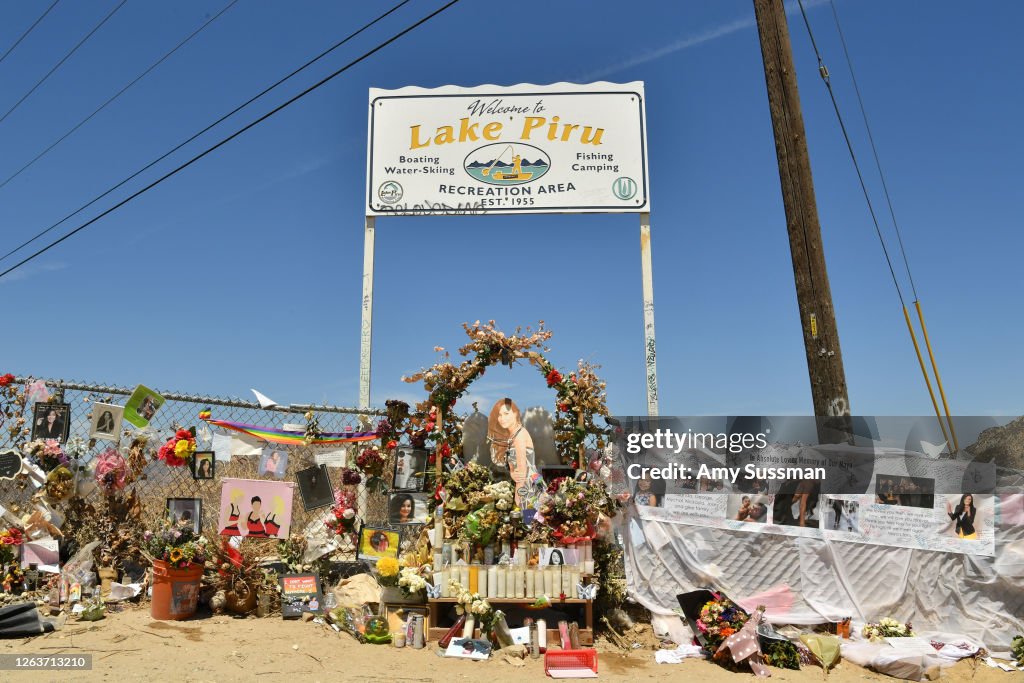 Fans Honor Actress Naya Rivera At Lake Piru In California With Memorial