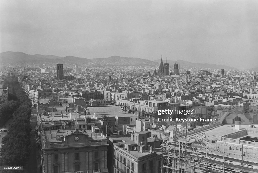 Barcelone en 1936