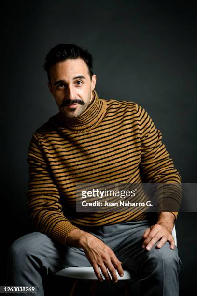 Spanish actor Lolo Diego poses during a portrait session on July 16, 2020 in Madrid, Spain.