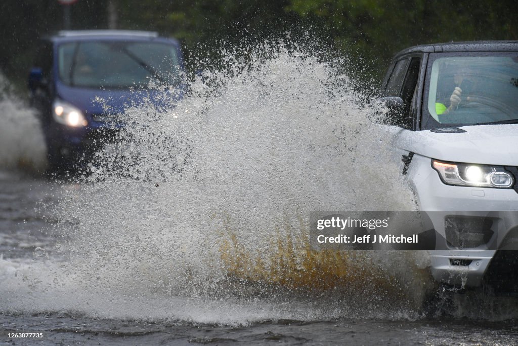 Before Britain Basks Scotland Experiences Torrential Rains