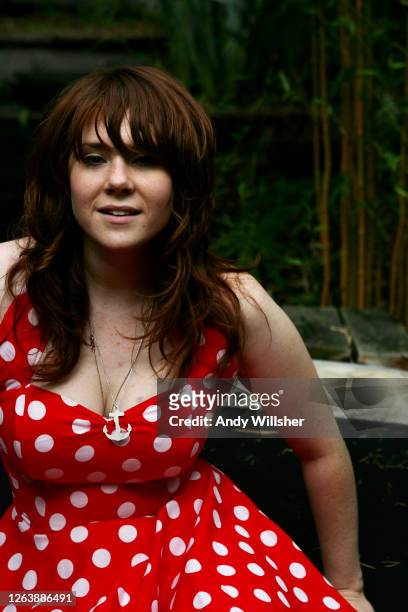 Indie pop singer Kate Nash photographed in London in 2006