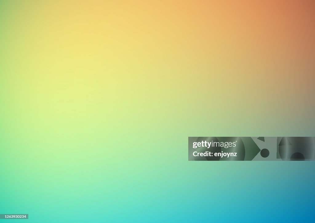 Fundo desfocado abstrato colorido brilhante