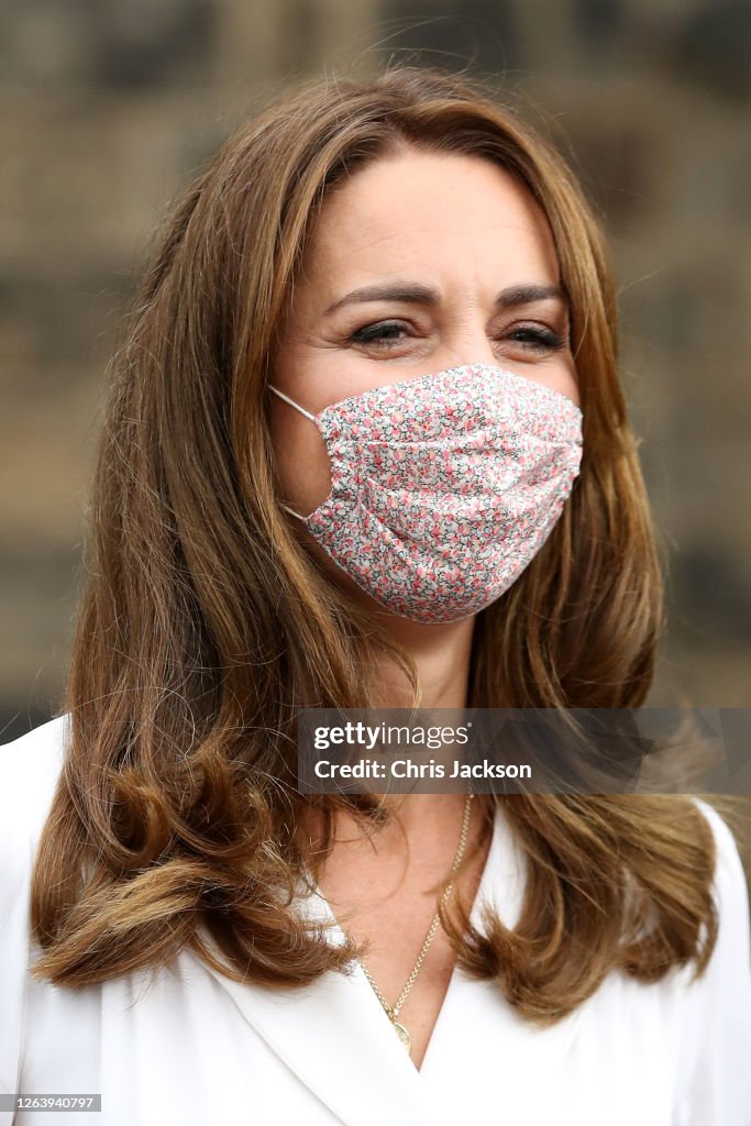 The Duchess Of Cambridge Visits Baby Basics UK And Baby Basics Sheffield