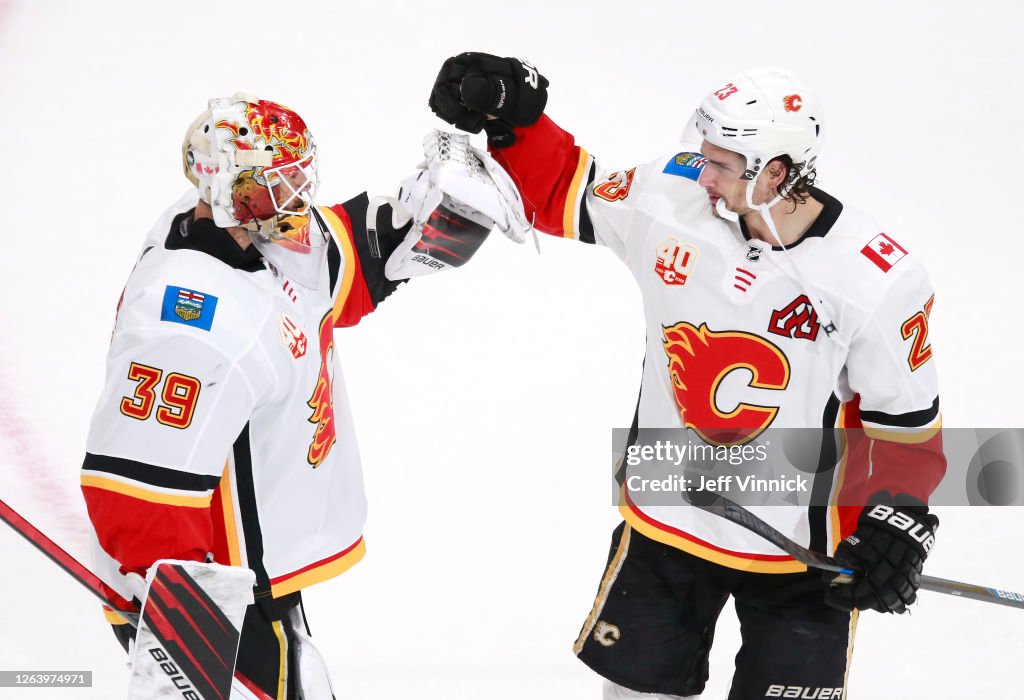 Calgary Flames v Winnipeg Jets