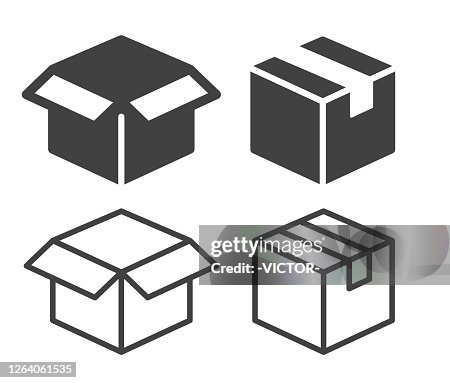框 - 插圖圖示。 框 - 插圖圖示。