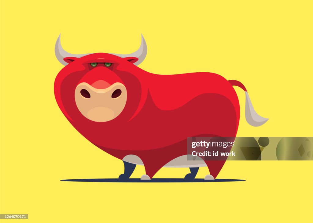 Carácter de toro rojo