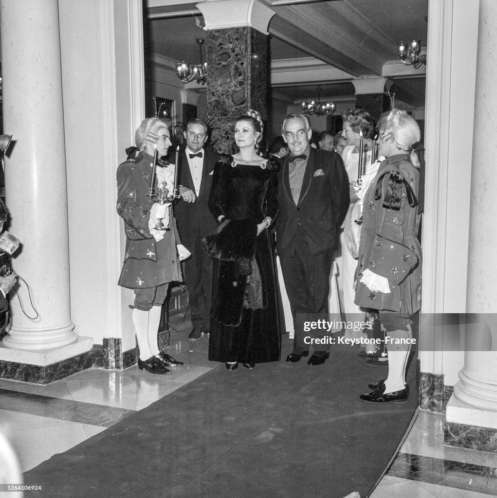 Bal pour l'Anniversaire de Grace de Monaco en 1969