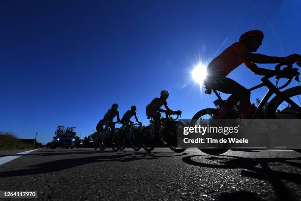 Manuele Boaro of Italy and Astana Pro Team / Alessandro Tonelli of Italy and Team Bardiani Csf Faizane'/ Gijs Van Hoecke of Belgium and CCC Team /...