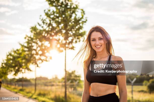 confidence is a powerful tool - personal trainer outside stock pictures, royalty-free photos & images
