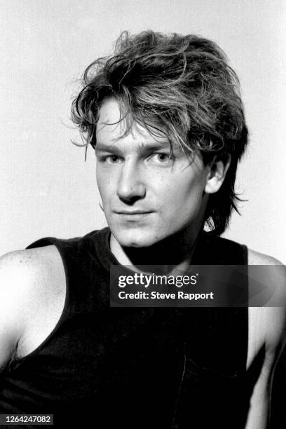 Portrait of Irish Rock singer Bono, of the group U2, Dublin, Ireland, .