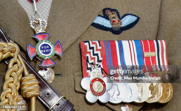 Prince Charles, Prince of Wales, in his role as Colonel-in-Chief, The Army Air Corps, attends a Service of Thanksgiving to commemorate the Golden...