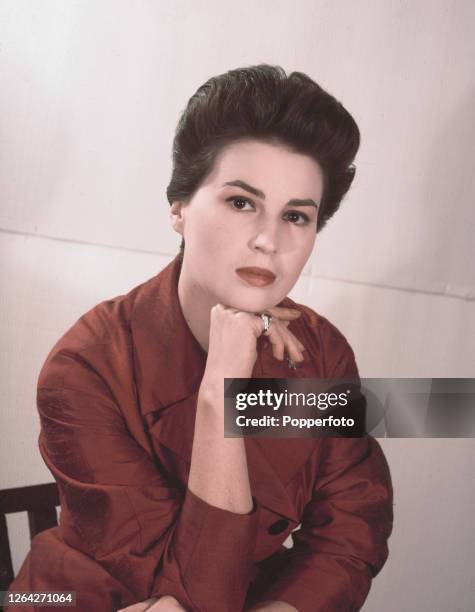 Italian actress Silvana Mangano posed in November 1952.