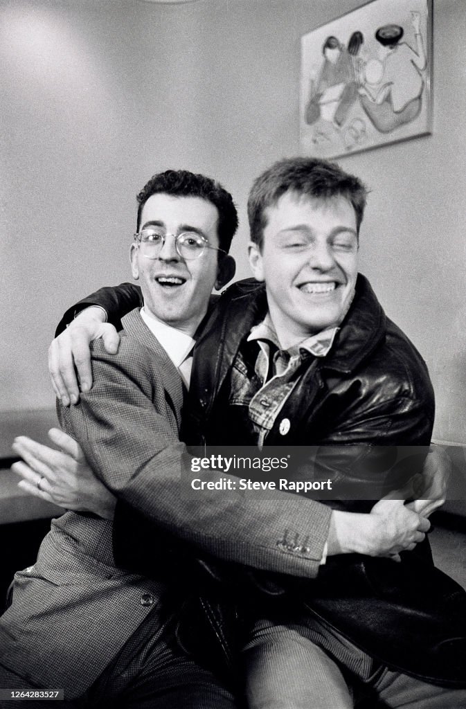 Richard Coles And Suggs On The Red Wedge Tour