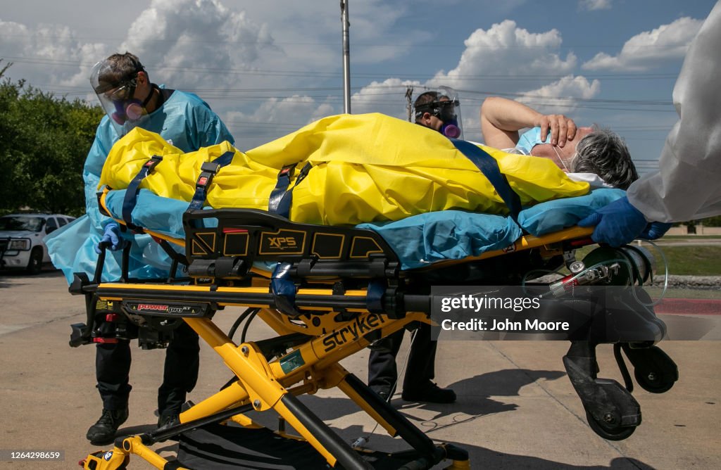 Texas EMS First Responders Face Higher Caseload Amid COVID-19 Pandemic