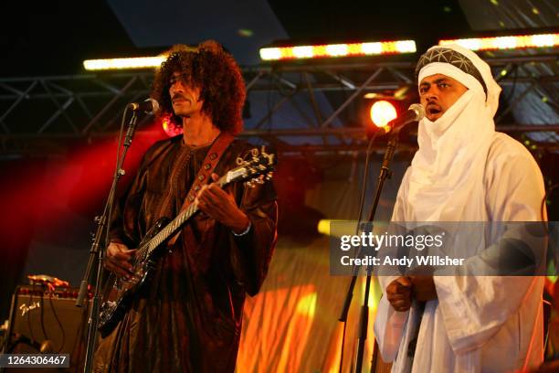 Tuareg based band Tinariwen performing at Latitude festival in 2007