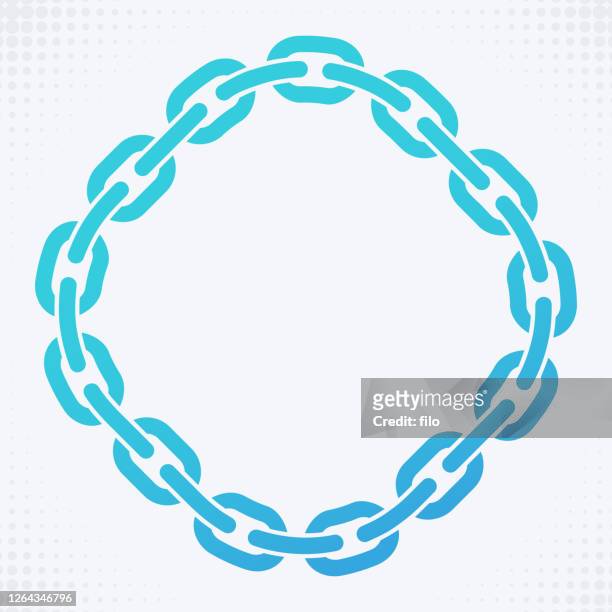 chain link - chain link fence on white stock-grafiken, -clipart, -cartoons und -symbole