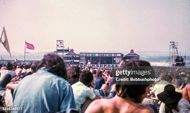 isle of wight music festival, 1970 - 1970 imagens e fotografias de stock