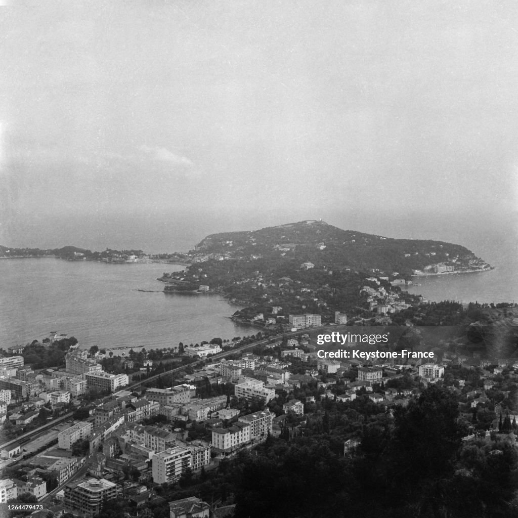 Vue aérienne de Saint-Tropez, France en 1969. News Photo - Getty Images