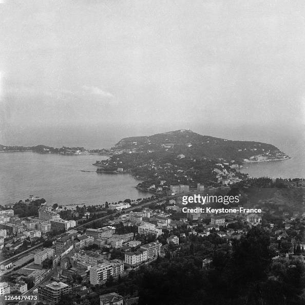 Vue aérienne de Saint-Tropez, France en 1969. News Photo - Getty Images
