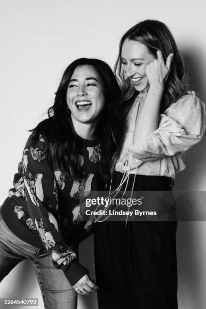 Actresses Maya Erskine and Anna Konkle from 'Pen15' are photographed for Marie Claire Magazine U.S. On December 22, 2018 in Los Angeles, California....