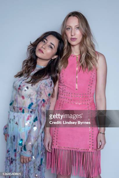 Actresses Maya Erskine and Anna Konkle from 'Pen15' are photographed for Marie Claire Magazine U.S. On December 22, 2018 in Los Angeles, California....