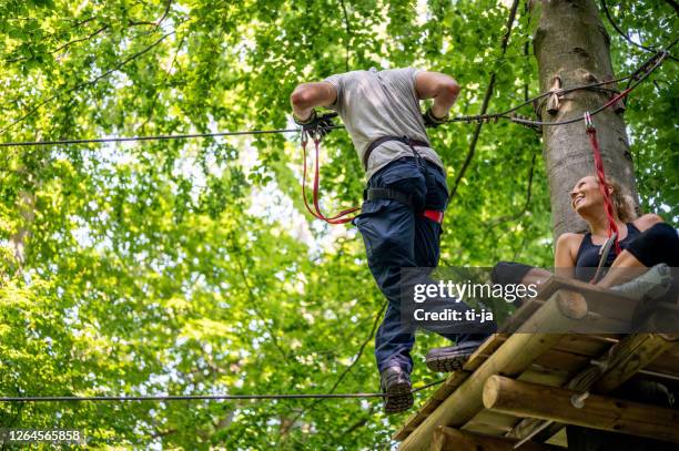 Zip Wire Ride 567 Rides A Zip Wire Stock Photos, High-Res Pictures, and Images ...