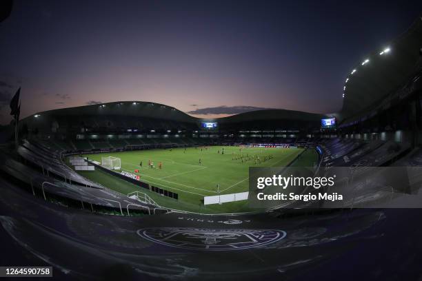 General view of Kraken Stadium prior the 3rd round match between Mazatlan FC and Toluca as part of the Torneo Guard1anes 2020 Liga MX at Kraken...