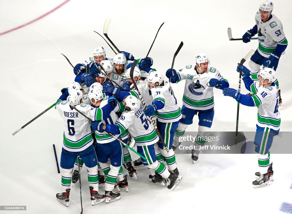 Vancouver Canucks v Minnesota Wild